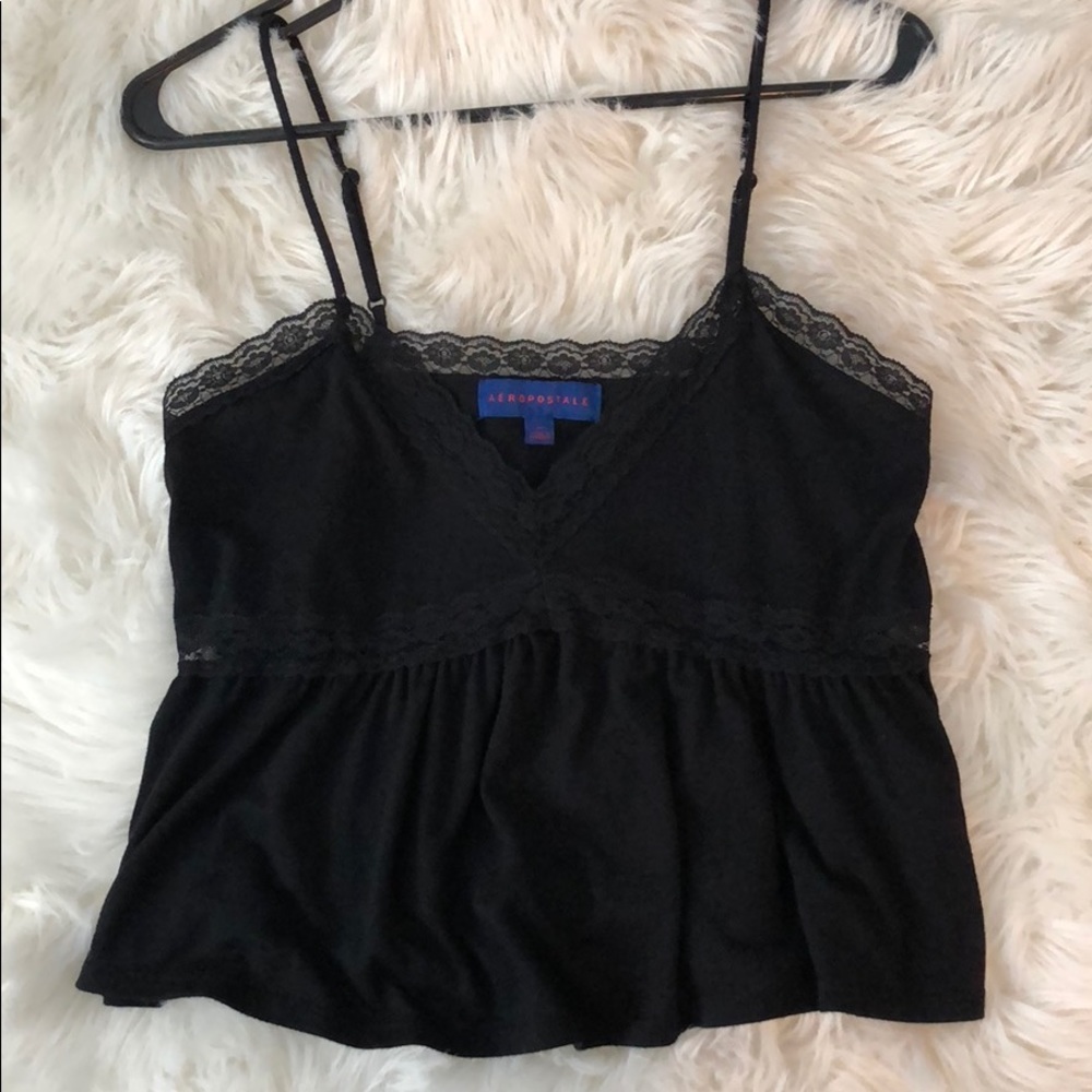 Black Crop Top